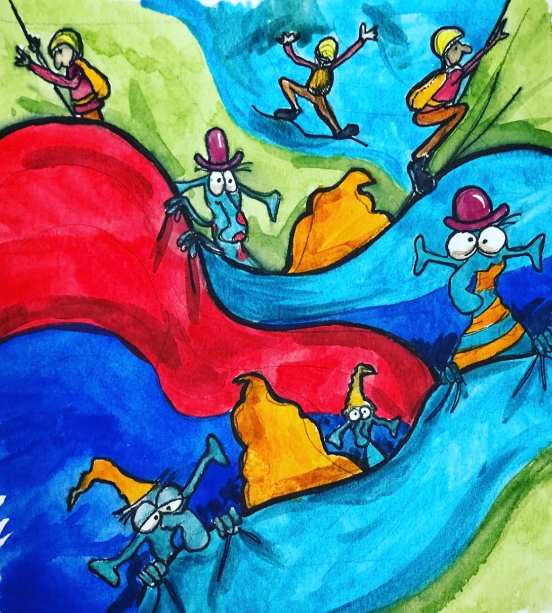 Bed Cave inside covers